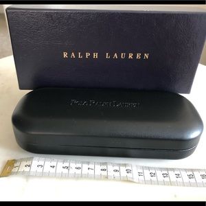 Ralph Lauren Navy Glasses Case in Box